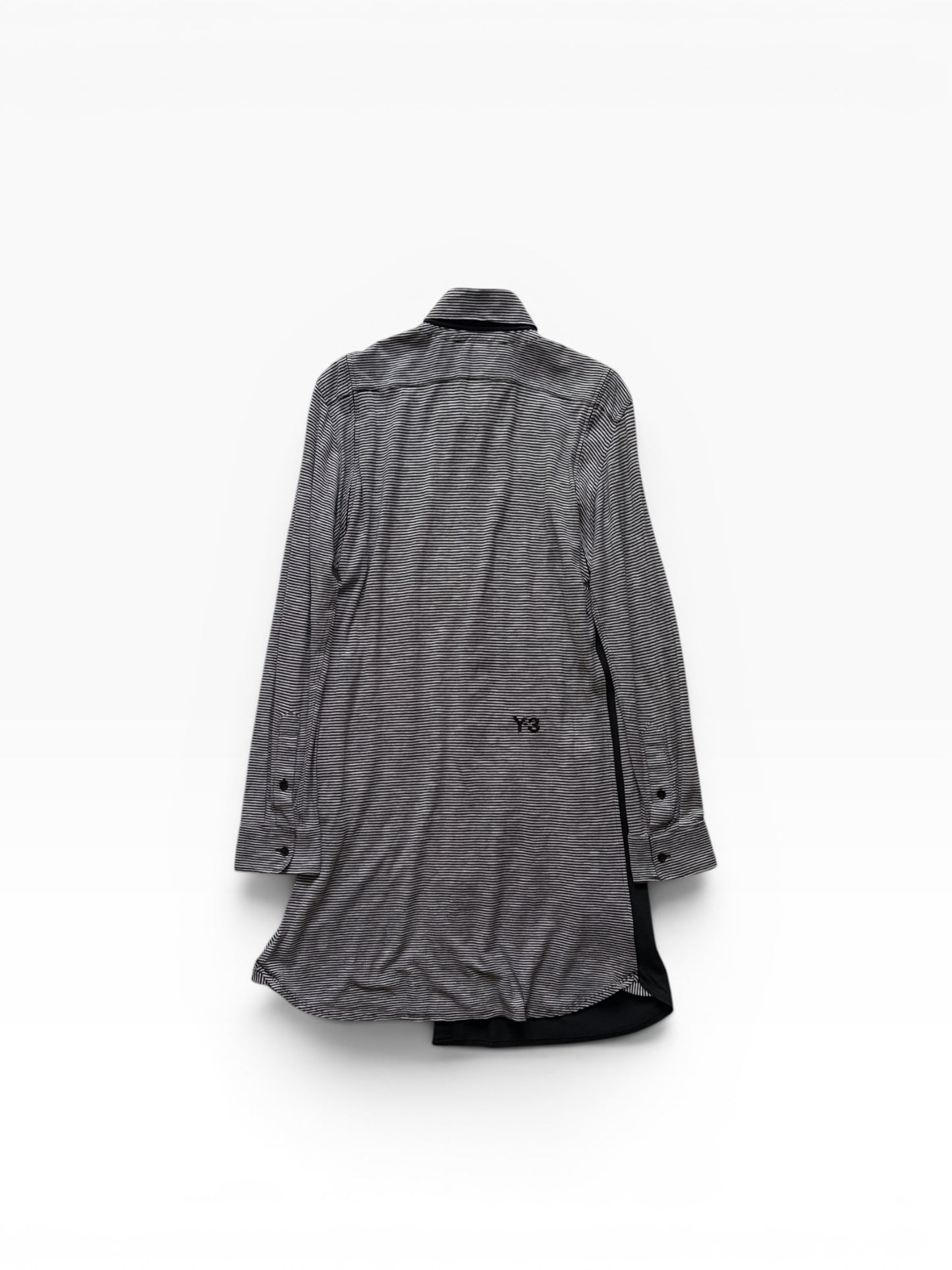 Yohji Yamamoto Y-3 Multi Zip Shoulder Sleeve Shirt Size S