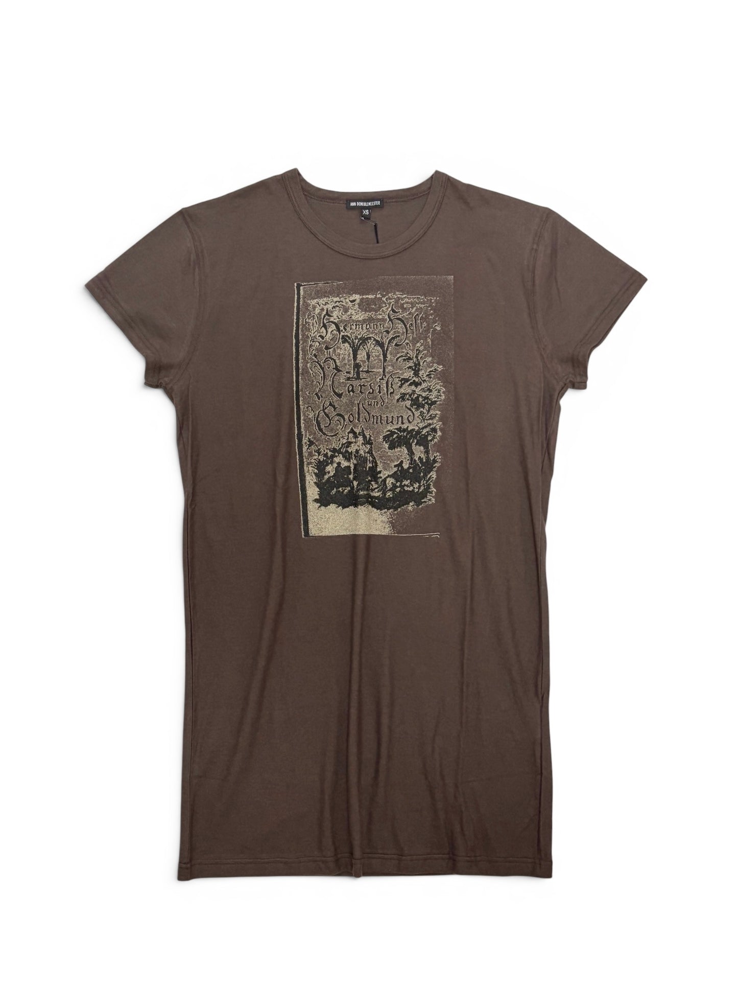 Ann Demeulemeester Brown T-Shirt Size S