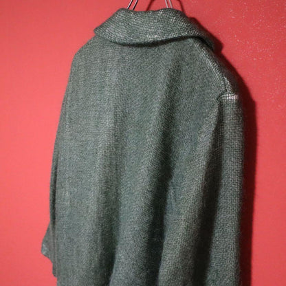 tricot COMME des GARCONS 97AW Tweed Knit Jacket Size FREE