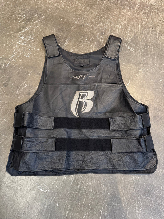 Ruff Ryders Black Leather Size XL