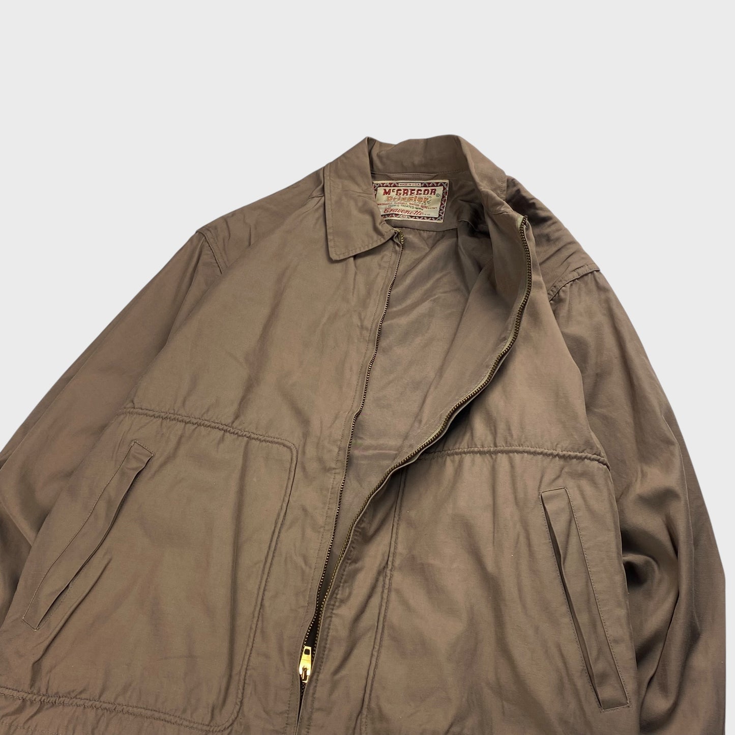 McGREGOR 60s Made in USA Drizzler Jacket Size L