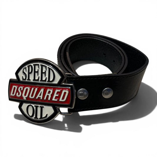 Dsquared2 Black Buckle Belt