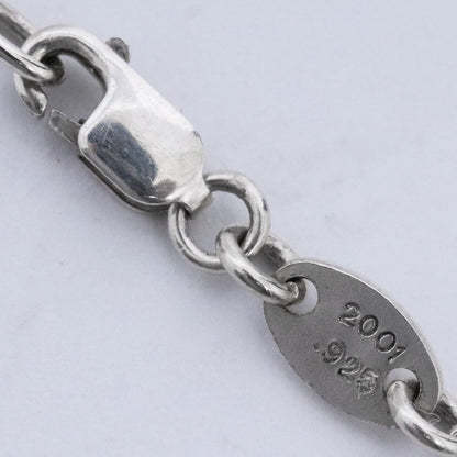 CHROME HEARTS Roll Chain Necklace Silver