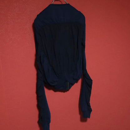 Haider Ackermann 17AW Collarless Jersey Zip Jacket Size XS