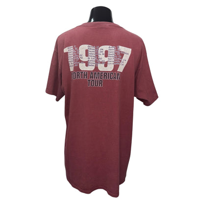Rage Against The Machine 90s NORTH AMERICAN TOUR T-Shirt Size XL