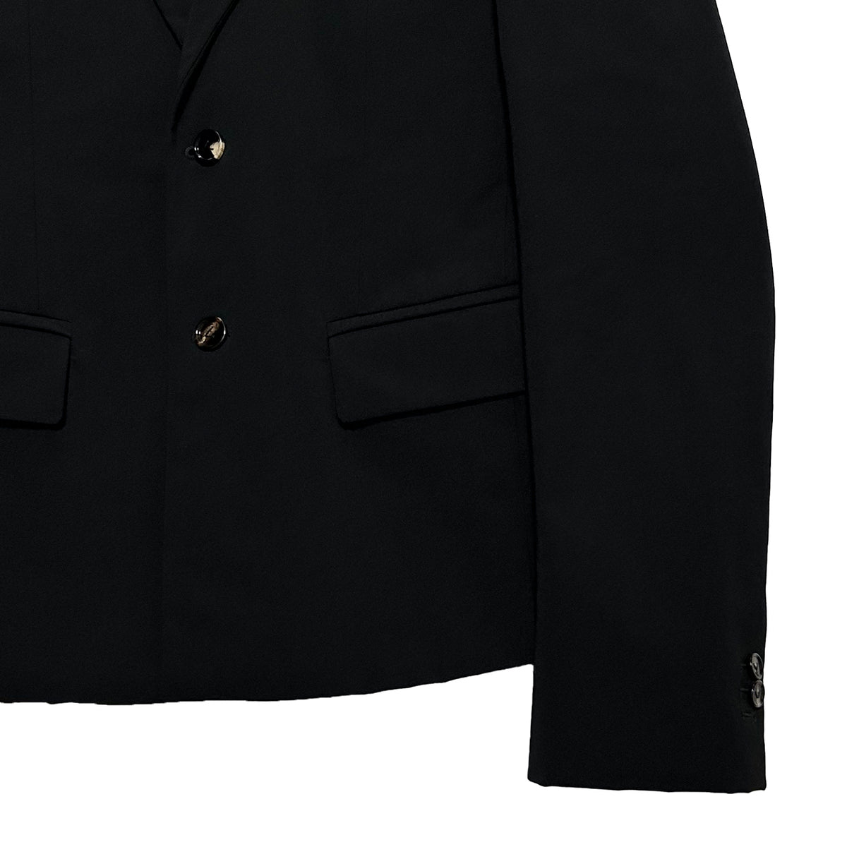 BOTTEGA VENETA Daniel Lee PF21 Nylon Jacket Black Size 44
