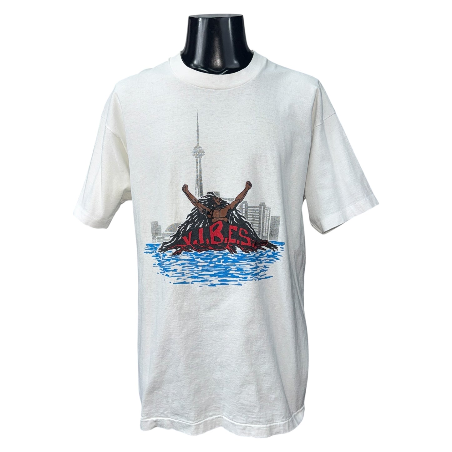 REGGAE RAP FEST '92 90s V.I.B.E.S '92 T-Shirt Size XL