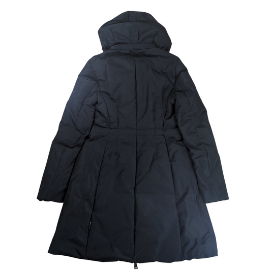 Moncler SAISSAC GIUBBOTTO Black Hooded Down Coat Size 00