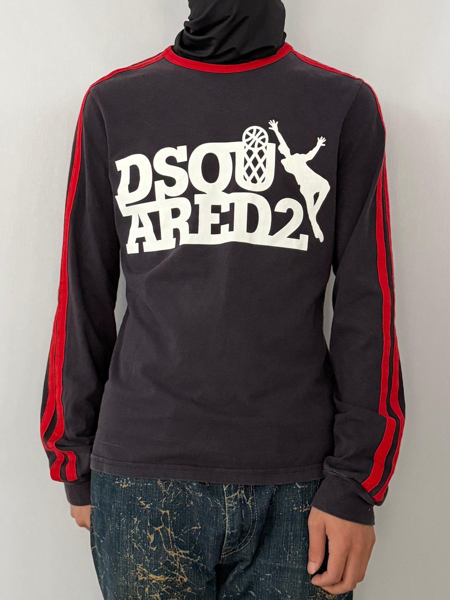 Dsquared2 Black Cotton Long Sleeve Shirt Size XS