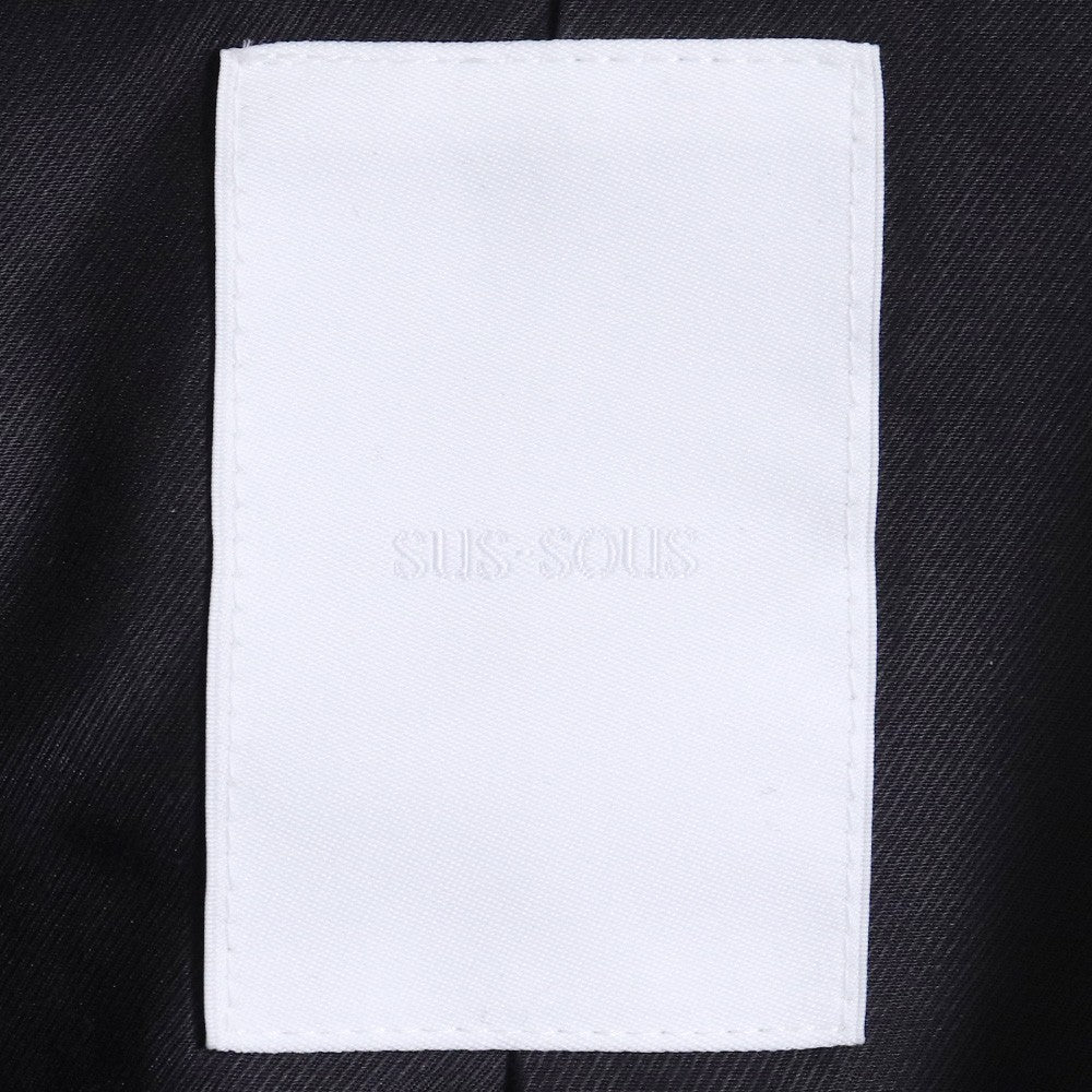 SUS-SOUS 25AW Black Drizzler Jacket Size 7