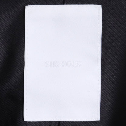 SUS-SOUS 25AW Black Drizzler Jacket Size 7