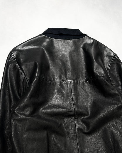 10sei0otto GUIDI Leather Slim Zip Blouson Size 44