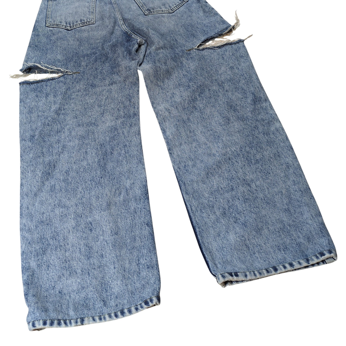 Maison Margiela 23SS Slash Detail Washed Denim Pants Size 36