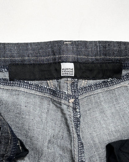 Marithe + Francois Girbaud Contrast Flare Denim Size SS