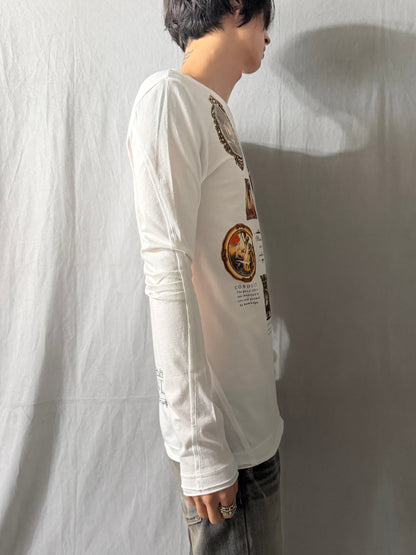 JHONNY WOLF Antique Frame Long Sleeve Cotton Size 2