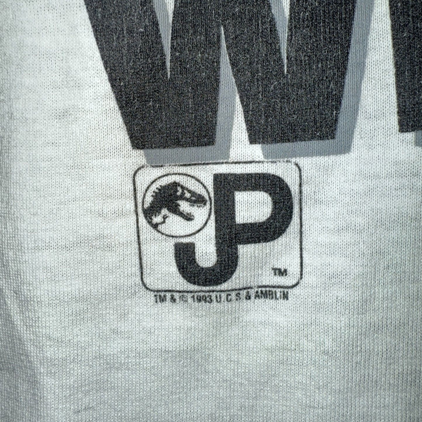 JURASSIC PARK RAPTOR WRANGLER T-Shirt Size L