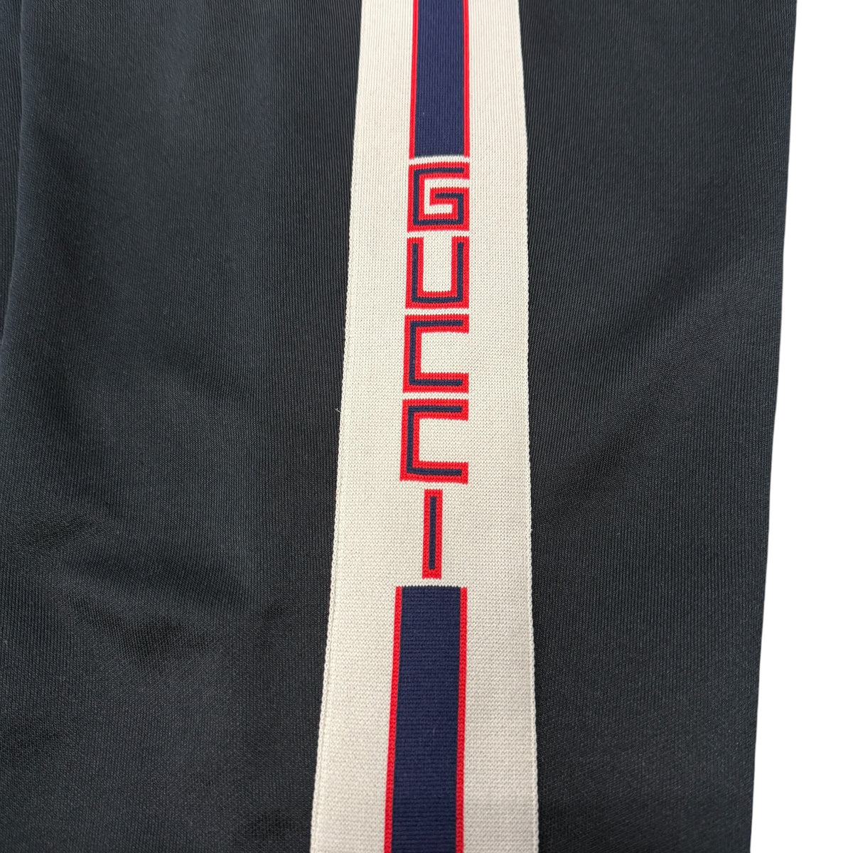 GUCCI Logo Tape Web Stripe Track Pants Sweatpants Size XS