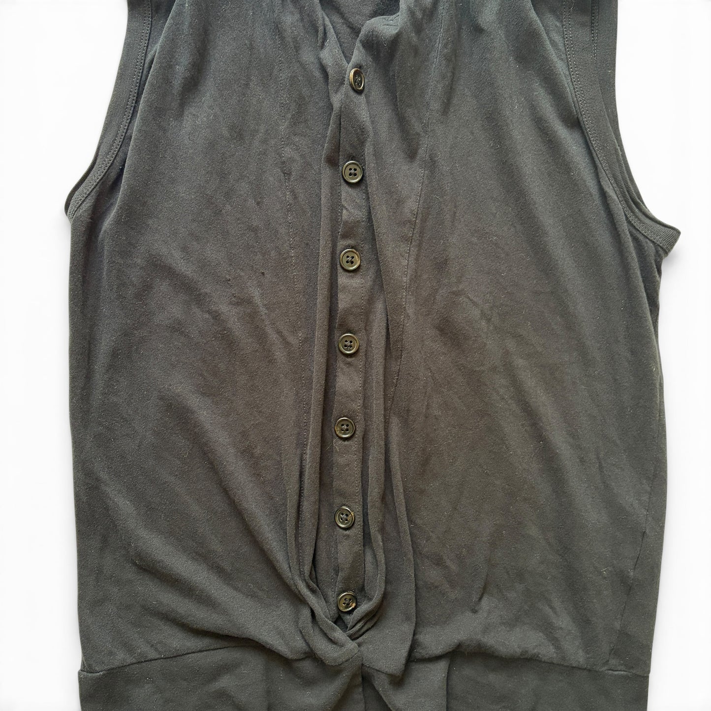 Ann Demeulemeester Black T-Shirt Size S
