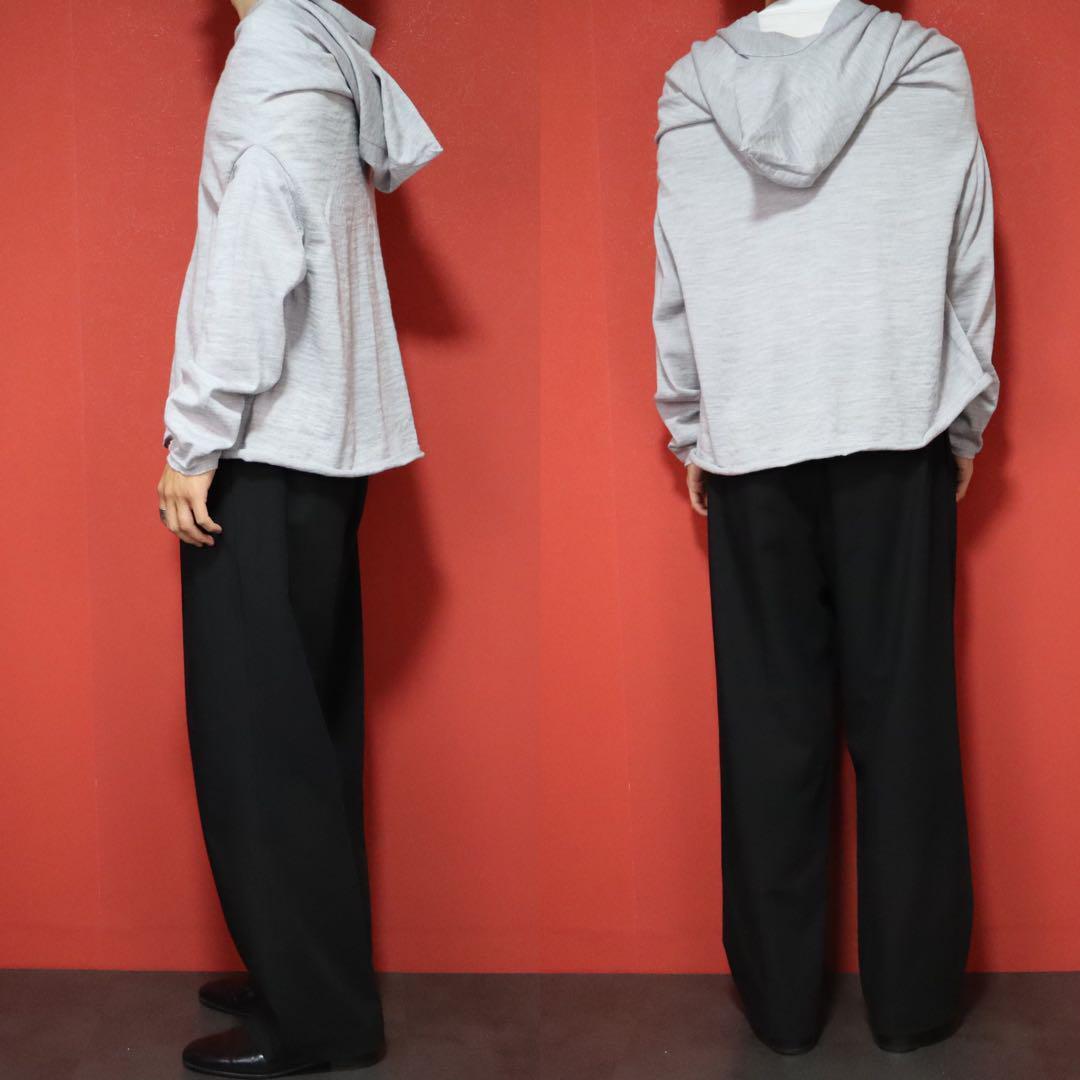 Comme des Garcons 25SS Asymmetrical Hooded Cardigan Size S