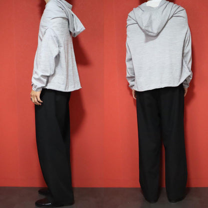 Comme des Garcons 25SS Asymmetrical Hooded Cardigan Size S