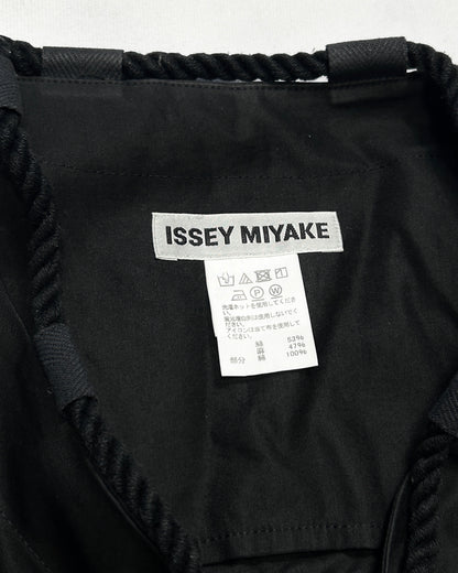 Issey Miyake S/S2021 Separated Open Front Rope Jacket Size 2