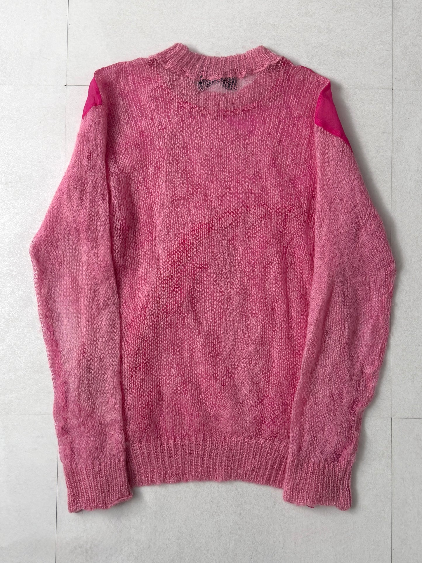 Comme des Garcons tricot Mixed Material Sleeve Shirt Size S