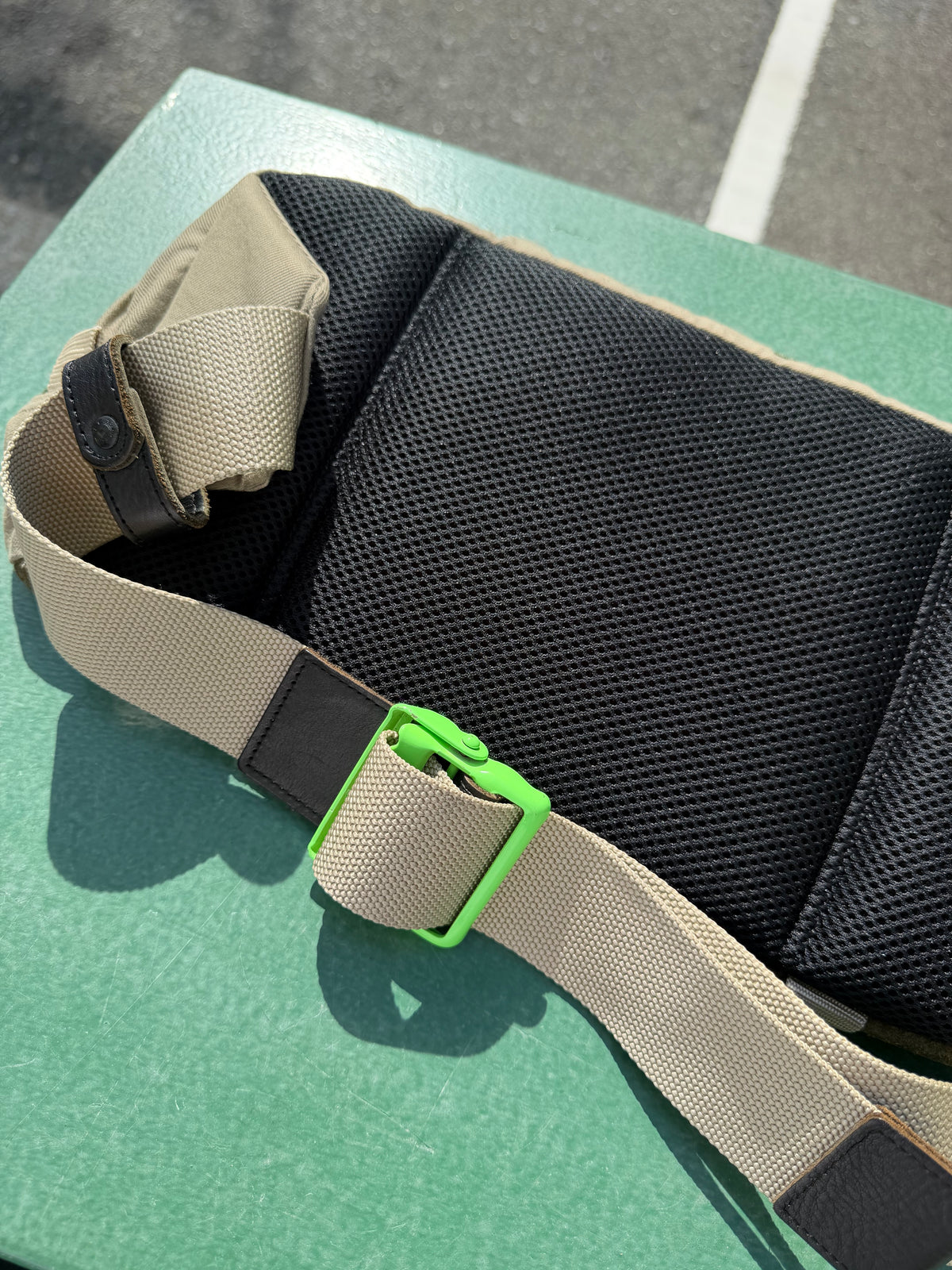 master-piece STUSSY Fade Shoulder Bag Khaki Green
