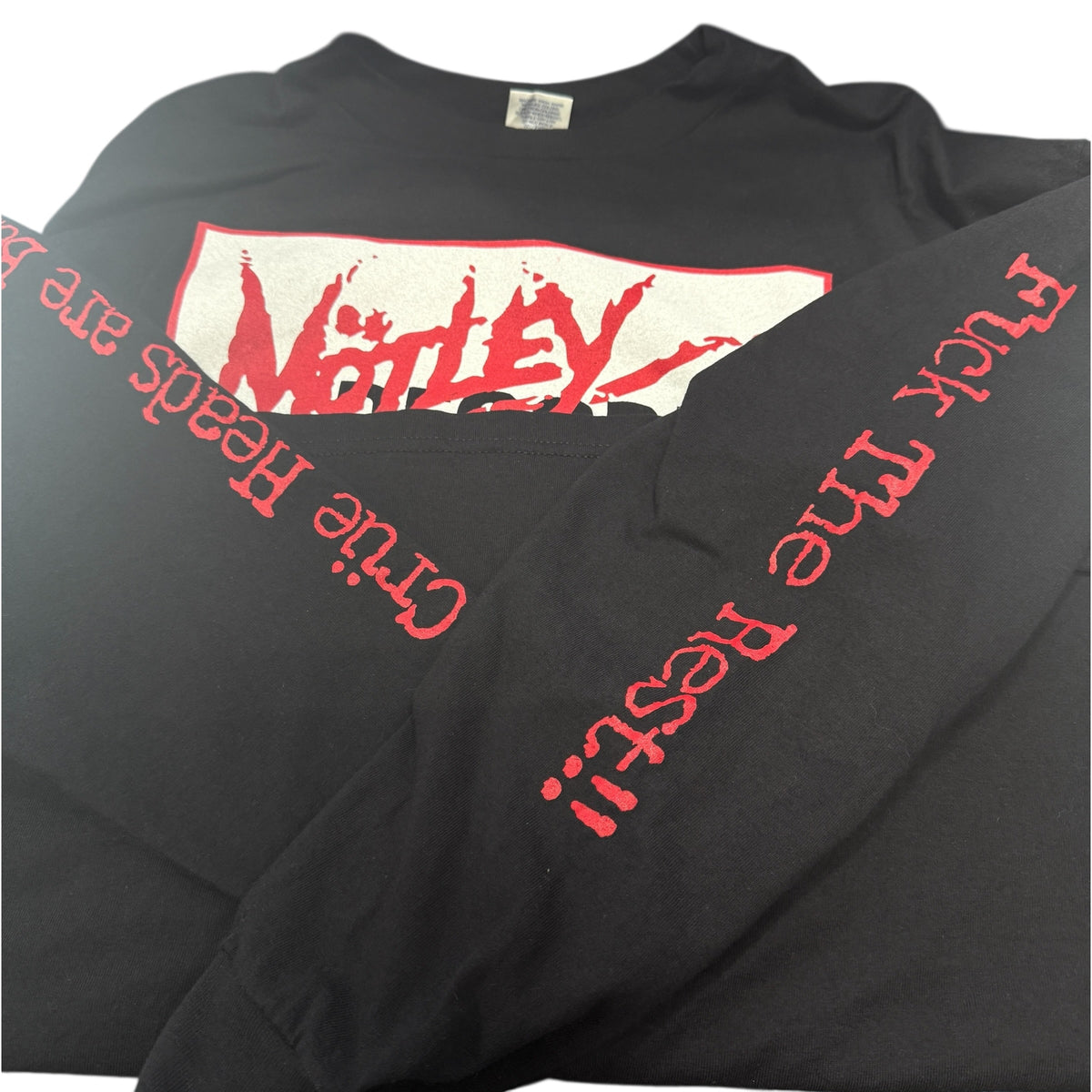 MOTLEYCRUE MOTLEY RECORDS T-Shirt Size XL