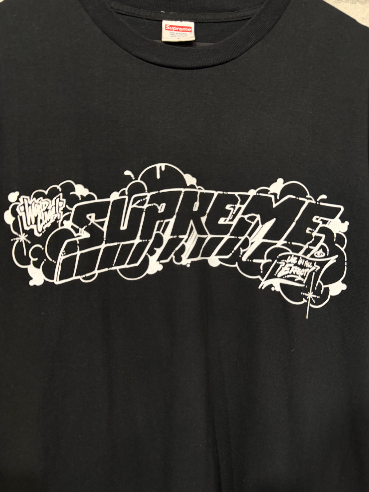 SUPREME 03s World Class "Live in Full Tee Black Size L