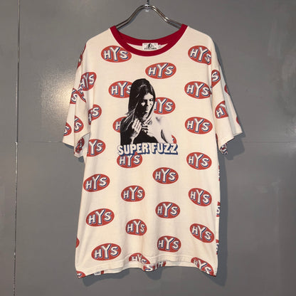 HYSTERIC GLAMOUR All-Over Pattern T-Shirt Size S