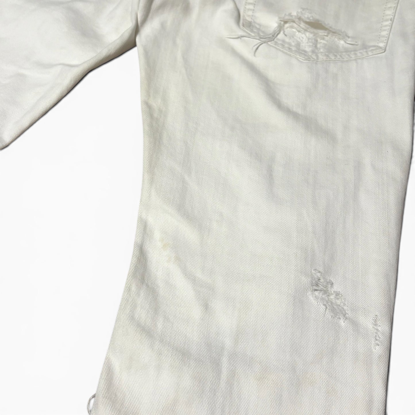 Dsquared2 White Denim Jeans Size 46