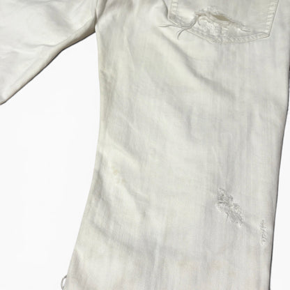 Dsquared2 White Denim Jeans Size 46
