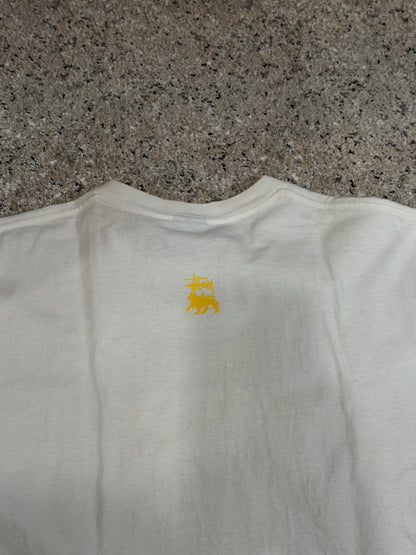STUSSY Rootz Rockin' Rydimz White