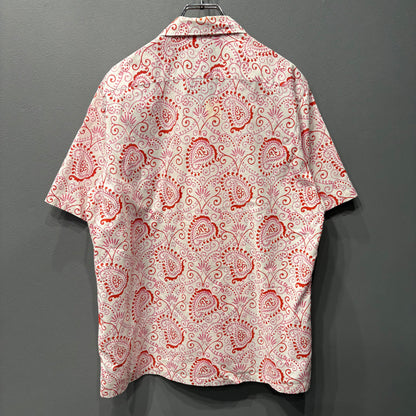 COMME des GARCONS HOMME 03AW Paisley Open Long Sleeve Shirt Size L