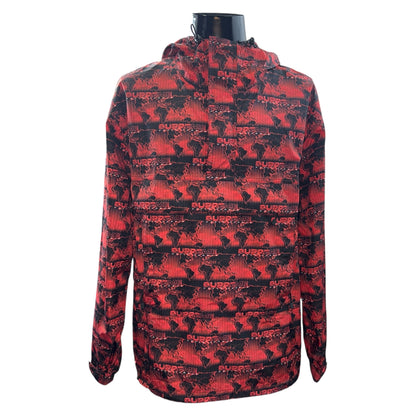 Supreme 18SS 18SS World Famous Taped Hooded Jacket Size L