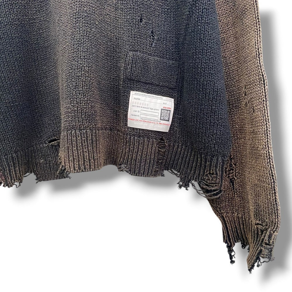 MAISON MIHARA YASUHIRO 25SS LEON Sweater Brown Size 48