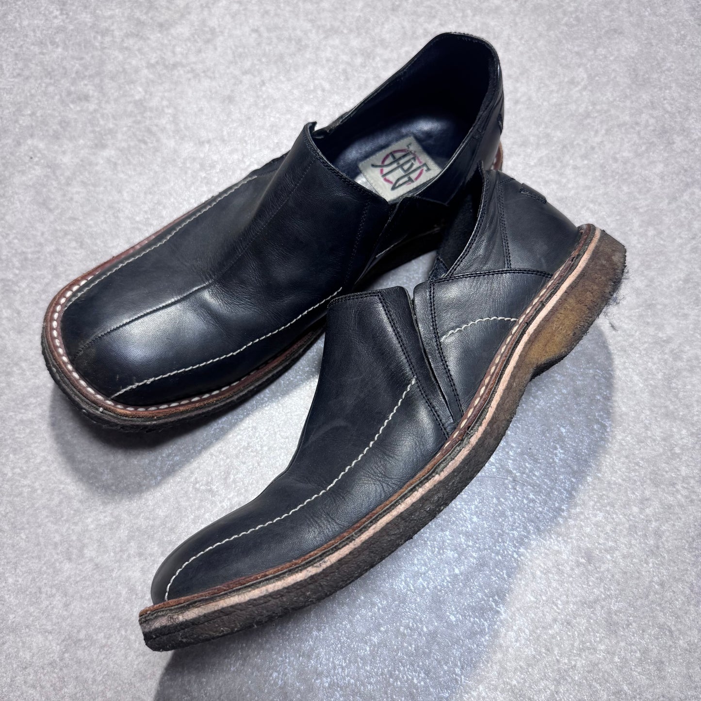 Jean Paul Gaultier 90s Black Sneakers Size 25