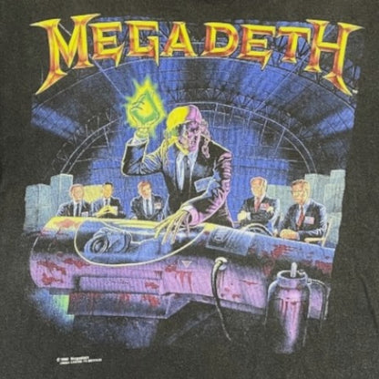 Megadeth Rus in Peace T-shirt Size L