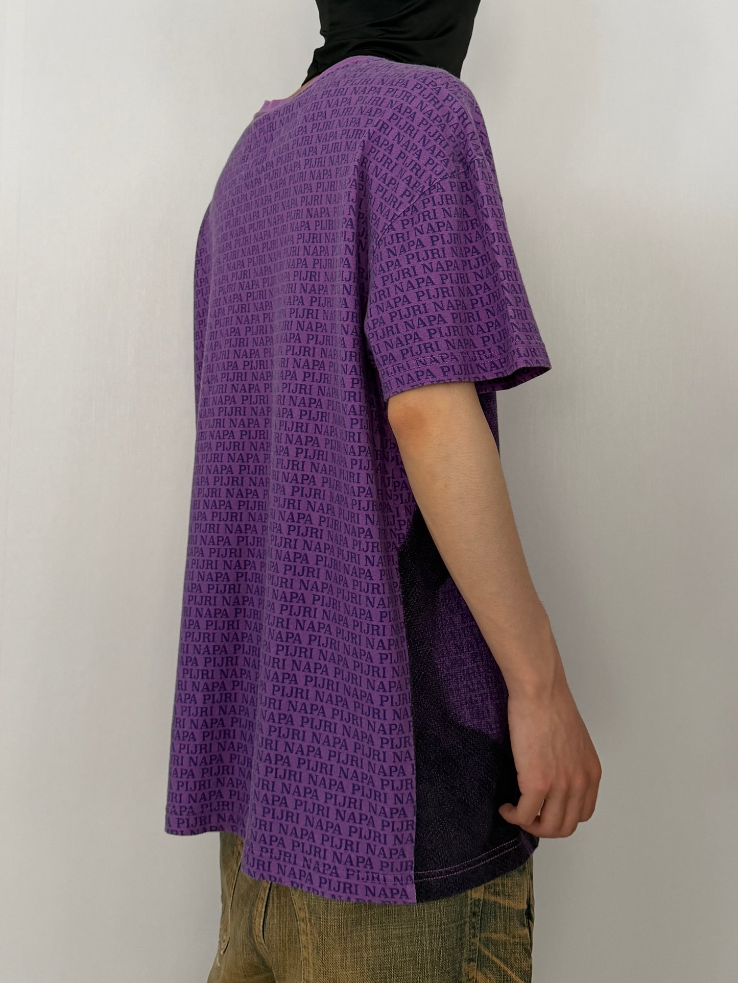 Martine Rose x Napapijri Purple Cotton T-Shirt Size M