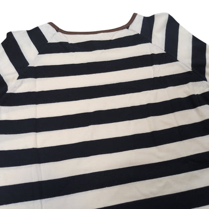 DRIES VAN NOTEN Border Pattern Crew Sweatshirt Multi Size S