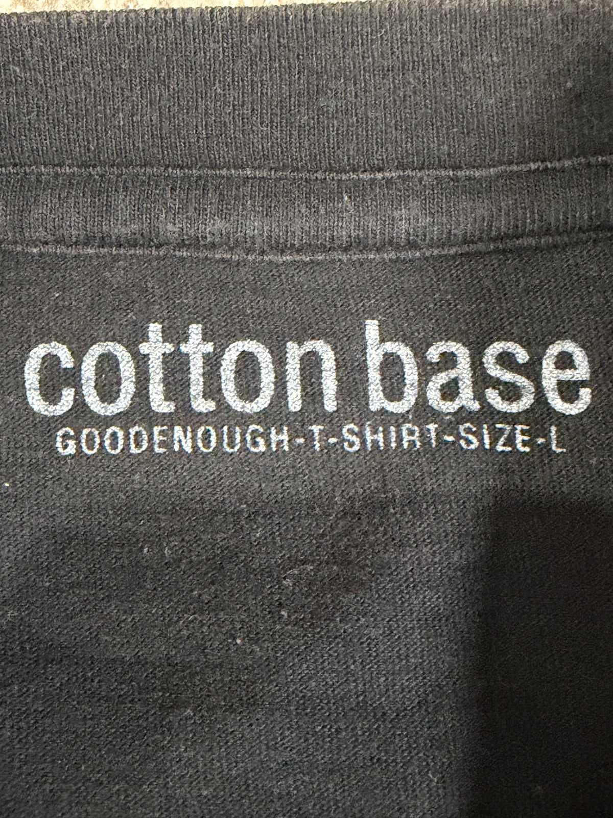 GOODENOUGH Beach Footer T-Shirt Size L