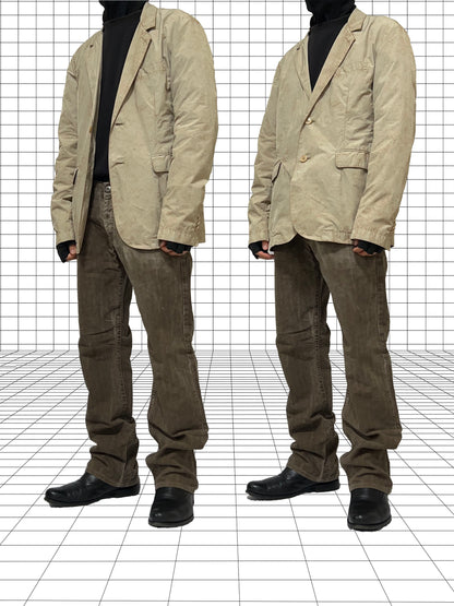 CP COMPANY SS09 "Tinto Terra" Tailored Jacket Sand Size 52