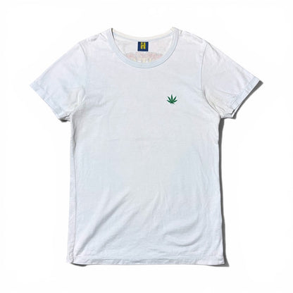 Hysteric Glamour 90s Cannabis Embroidered T-Shirt Size FREE