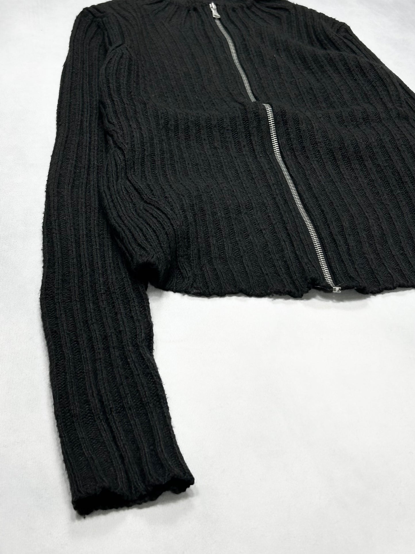 Dolce & Gabbana tight cropped black Knit F/W2011 Size S
