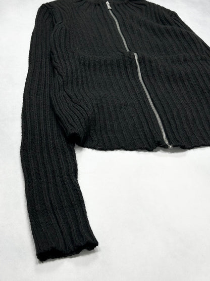 Dolce & Gabbana tight cropped black Knit F/W2011 Size S