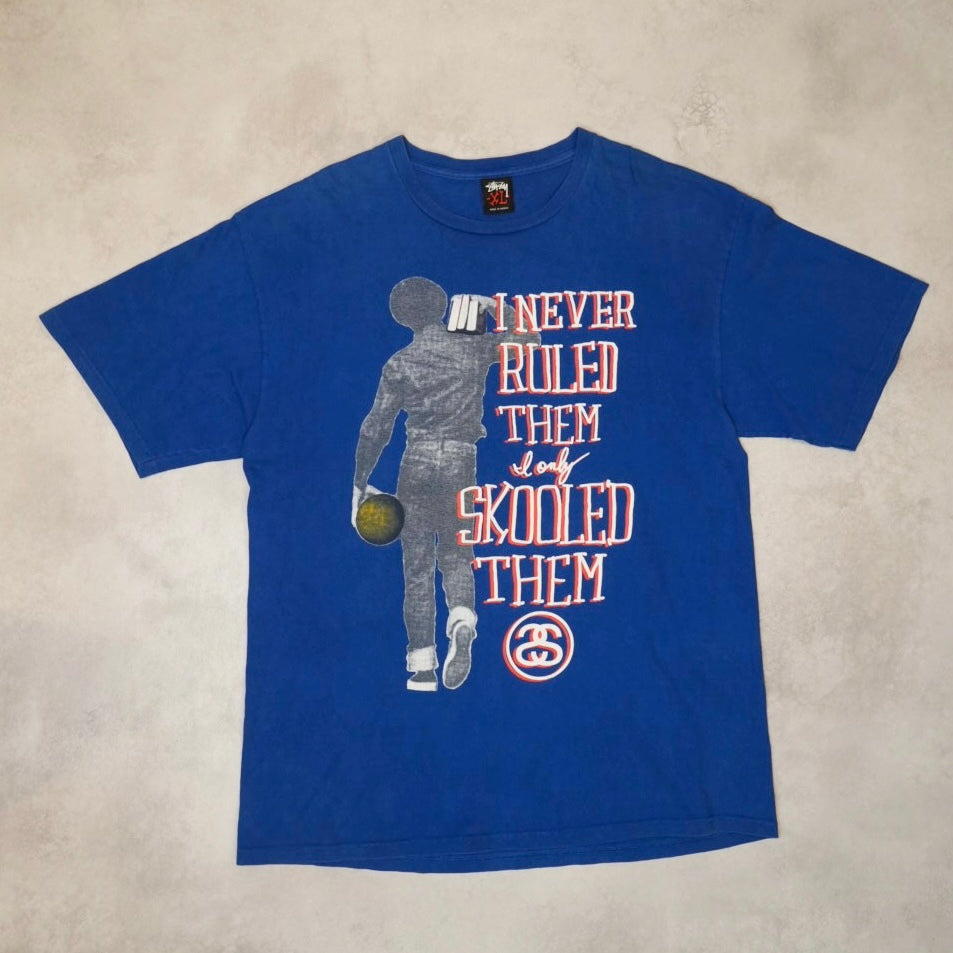 Stussy 00s Blue Cotton Size XL