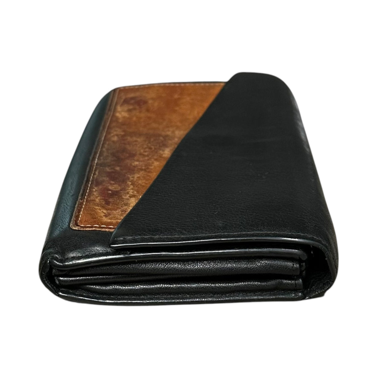 Maison Martin Margiela Leather Two-Tone Long Wallet