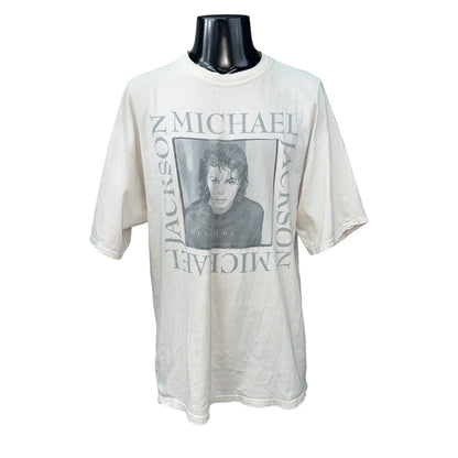 MICHAEL JACKSON 90s King of Pop Vintage T-Shirt Size XL