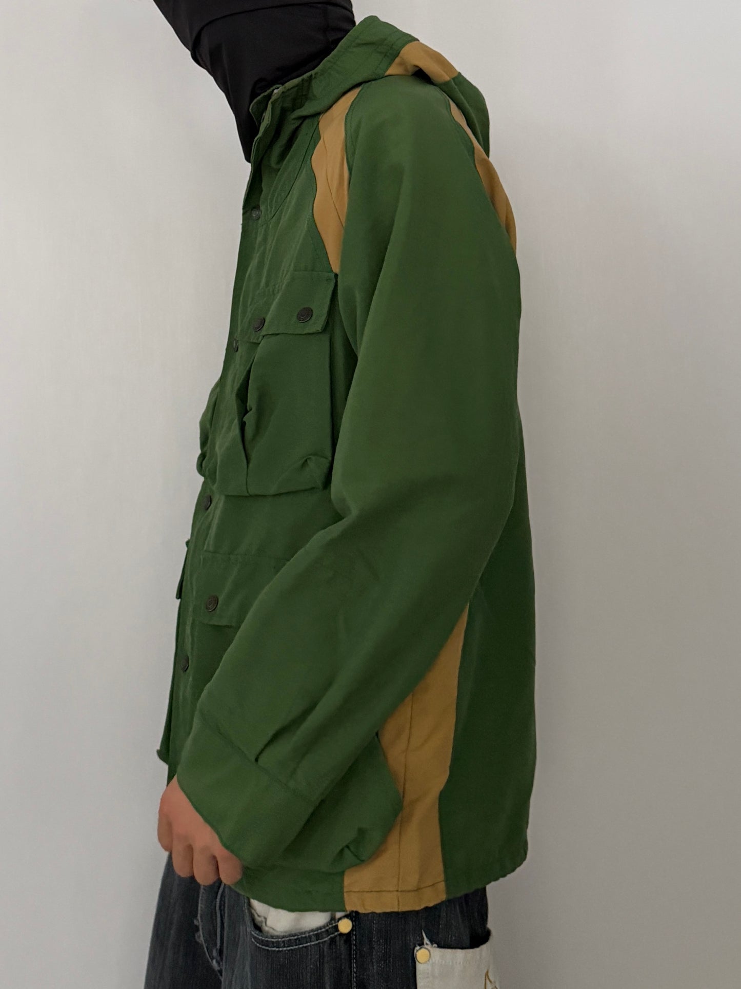 Sifury Multi Cotton Nylon Jacket Size 2
