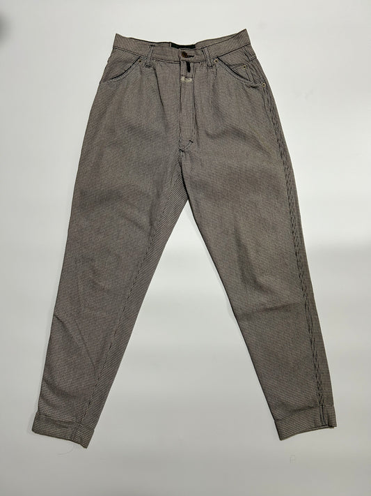 MARITHE FRANCOIS GIRBAUD x CLOSED Houndstooth Pants Size 44